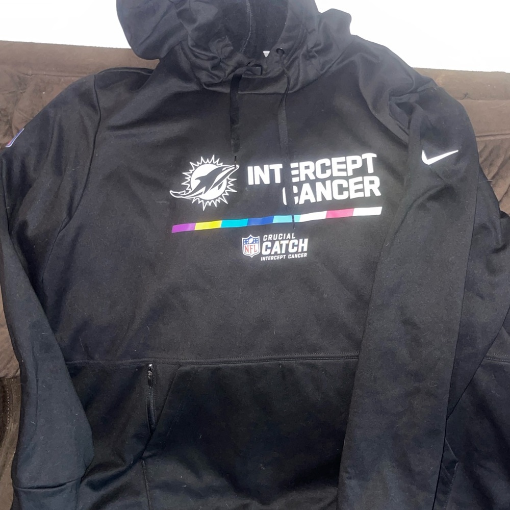 Miami Dolphins Crucial catch hoodie size XXL